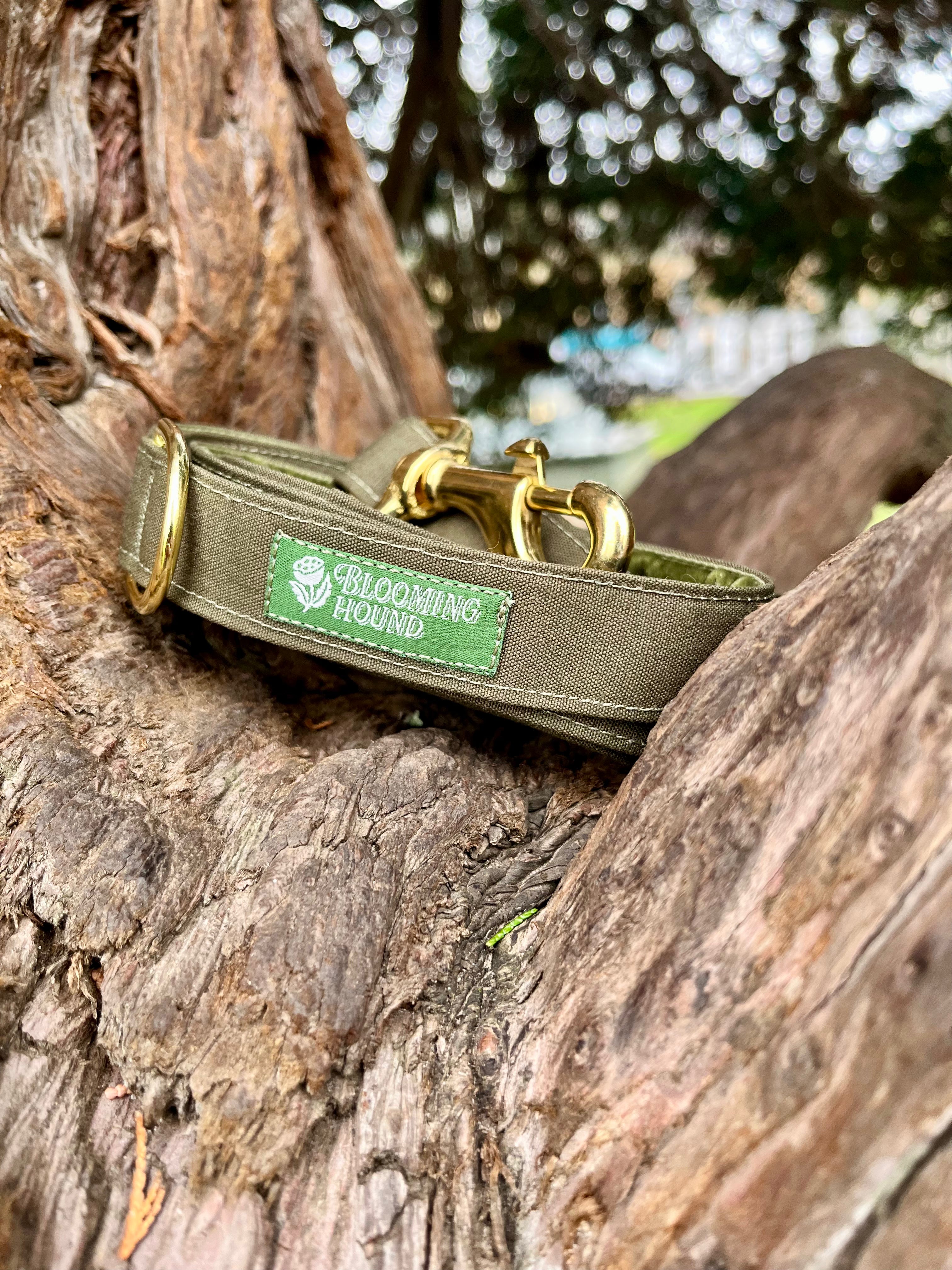 Lichen Waxed Canvas Lead 